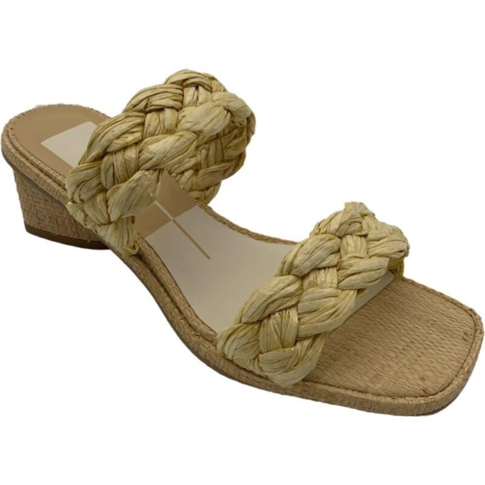 Dolce Vita Braided Mid Heeled Sandals Ronin Light